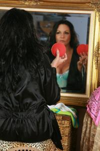 www.ginaraemichaels.com - Gina selfing gagging in mirror photos thumbnail www.ginaraemichaels.com - Gina selfing gagging in mirror photos thumbnail
